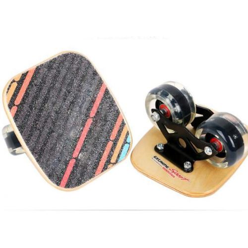  ZY Tragbares Roller-Road-Drift-Skateboard Rutschfeste Split-Sportarten fuer schnelle Herausforderungen im Skateboard,Black