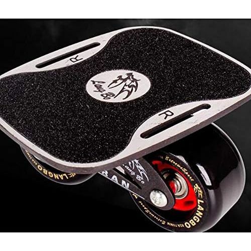  ZY Tragbares Roller-Road-Driftboard Silent-Split-Skateboard Vitality-Board mit 4 Rollen fuer Erwachsene Kinder,diamondplate