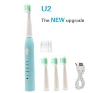 ZYFWBDZ Electric Toothbrushes Electric Toothbrush Rechargeable Childrens Toothbrush Electric Ultrasonic Oral Ultrasound Childrens Toothbrush,Blue