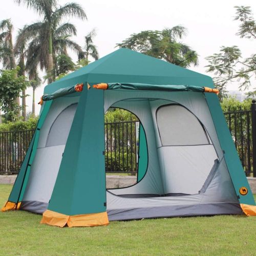  ZYL-YL 4-6 Person,Tents Compatible with Camping Waterproof,Cabin Tent Advanced Design Compatible with Casual Family Camping Hiking 240 * 240 * 185cm