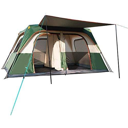  ZYL-YL 5-8 Person Camping Tent - Automatic Outdoor Tents Instant Cabana Waterproof Shade Canopy Tarp Compatible with Outdoor Sports Hiking Travel Family Vacation