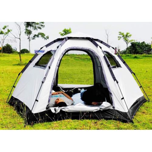  ZYL-YL Ultralight Quick Opening Camping Tent Outdoor Sun Shelter Instant Cabana Portable Shade Canopy Compatible with Hiking Wilderness Survival Mountaineering