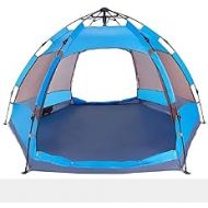 ZYL-YL Tent with Shielded Entrance Compatible with 3 to 4 Persons, Waterproof Device Compatible with Easy Quick Setup, Suitable Compatible with Outdoor, Camping, Hiking, 250 * 140