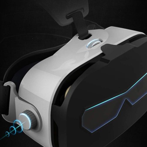  ZYY VR Headset, Virtual Reality Headset 3D VR Goggles Glasses for 3D Movies and Games Compatible with 4.0-6.33 Inches Apple iPhone, Samsung Huawei More Smartphones