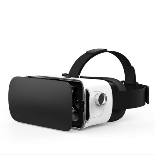  ZYY VR Headset with Remote Controller, Virtual Reality Headset 3D VR Goggles Glasses for 3D Movies and Games Compatible with 4.7-6.0 Inches iPhone, Samsung Huawei More Smartphones