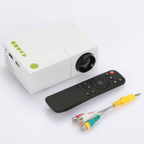  ZZH LCD Projector Mini LED Projector Portable YG310 1080P Full HD School Home Cinema_Euro