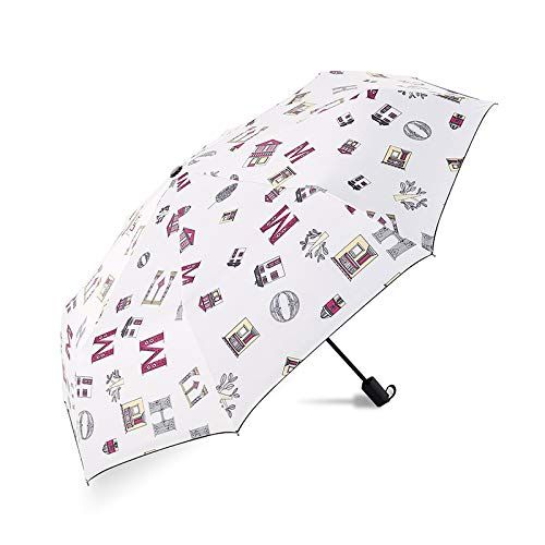  ZZSIccc Parasol Sun Umbrella Uv Protection Umbrellas 30 Fold Folding Umbrella