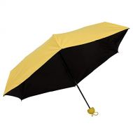 ZZSIccc Parasol 50% Capsule Umbrella Ladies Sunscreen Umbrella C Yellow