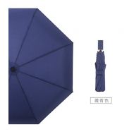 ZZSIccc Parasol Folding Umbrella, Simple Art, Three-Fold Umbrella, C