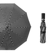 ZZSIccc Parasol Three-Fold Automatic Umbrella for Men and Women Umbrella A