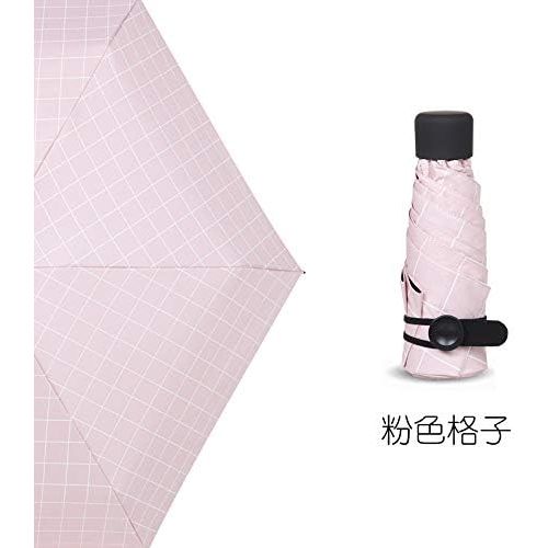  ZZSIccc Parasol Sun Umbrella, Uv Protection, Ultra Light, Small Umbrella, C