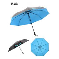 ZZSIccc Parasol Simple Little Demon Umbrella A Blue