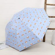 ZZSIccc Parasol Mini Folding Rain and Rain Dual-Use Sun Umbrella Parasol B