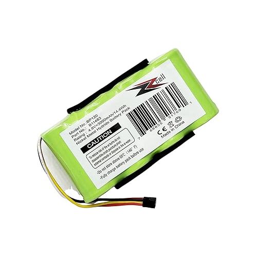  ZZcell® Battery Replacement for Fluke BP120MH, B11483, 123, 123S Scopemeter 120, 43, 43B Power Quality Analyzers 4.8V 3000mAh