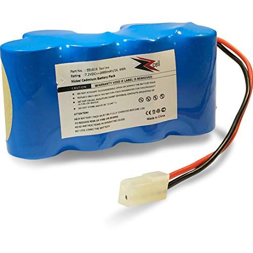  ZZcell Battery for Euro Pro Shark Vacuum Carpet and Carpet Sweeper XB1918, VX3, V1917, V1950 2000mAh