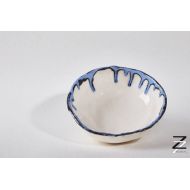 /ZZhandmadeCeramics Drops - porcelain bowl