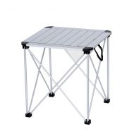 Za ZA Portable Aluminium Alloy Folding Table, Lightweight Outdoor Foldable Table for Wild Barbecue Picnic Self-Driving Camping (Size : M)