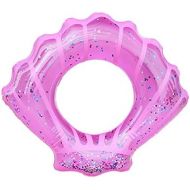 ZaH Shell Swim Rings for Kids Adults Pool Swimming Ring Inflatable Float Raft Water Swim Tube Summer Beach Party Decoration (Pink, Kids)