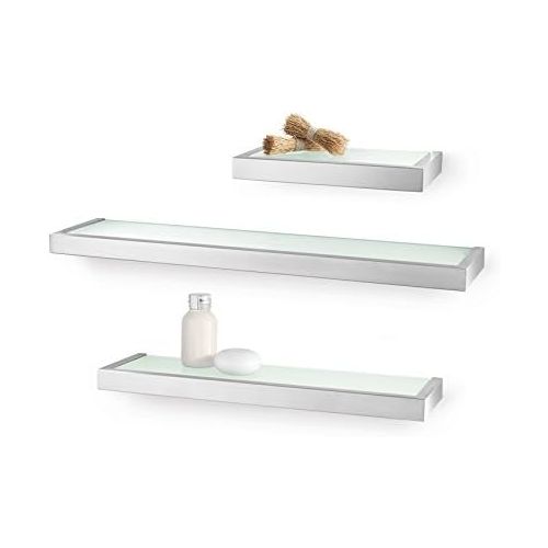  Zack 40383 Linea 10.43 in. D Bathroom Shelf