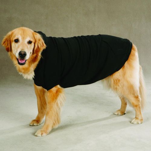  Zack & Zoey Fleece-Lined Hoodie for Dogs, 24 X-Large, Black