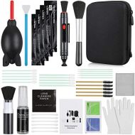 Zacro 17-in-1 Camera Cleaning Kit for DSLR Cameras (Canon, Nikon,Sony), with Air Blower/Cleaning Pen/Detergent/Cleaning Cloth/Lens Brush/Carry Case