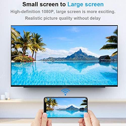  [아마존베스트]Zadmory Wireless WiFi Display Adapter Dongle, MiraScreen E8 2.4G HDMI Display Adapter Receiver,1080P& Dual Band Wireless WiFi Adapter Mirroring Screen, for iOS Android Windows to TV Projec