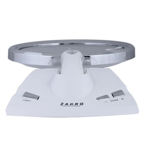  Zadro 5X - 1X Power Zoom LED Lighted Vanity Mirror