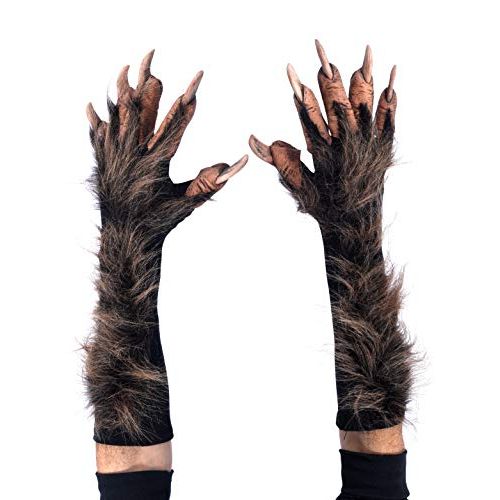  할로윈 용품Zagone Studios Mens Wolf Gloves (Brown)