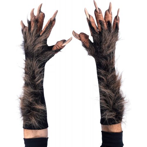  할로윈 용품Zagone Studios Mens Wolf Gloves (Brown)