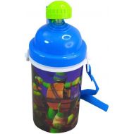 Zak Nickelodeon Teenage Mutant Ninja Turtles Kids Canteen with Popup Leak Proof Lid and Convient Carrying Strap!