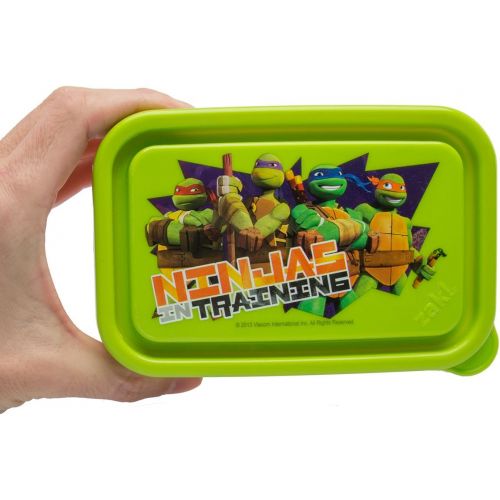  Zak! (3 Pack) Teenage Mutant Ninja Turtles 13oz Food Storage Containers & Freezer Packs With Lids