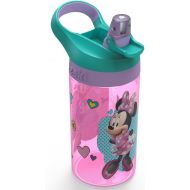 Zak Minnie Mouse Designs 16oz Plastic Water Bottle Pink/Teal