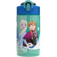 Zak Designs Disney Frozen 16 ounce Water Bottle, Anna & Elsa