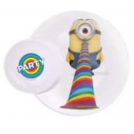 Zak Designs Despicable Me 11-inch Divided Plate, Minions