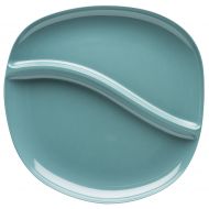 Zak Designs 2191-0351-ISET Moso Divided Plates 10.5 by 10.5 Fir