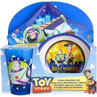 Disney / Pixar Toy Story 3-Piece Mealtime Set (Plate, Bowl and Tumbler) by Zak Designs