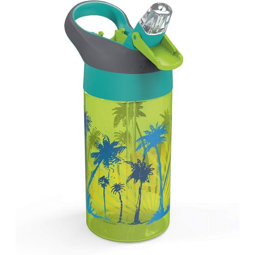  Zak Designs 6827-T351-AMZ Riverside Water Bottles, 16 oz, Beach Life