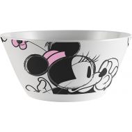 [아마존베스트]Zak Designs Mickey & Minnie Mouse 25 oz. Plastic Bowl, Minnie Mouse