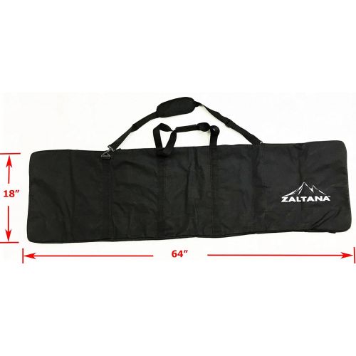  [아마존베스트]Zaltana SKB20 Padded Snowboard Carier Bag Rack Holds (18x64), Black