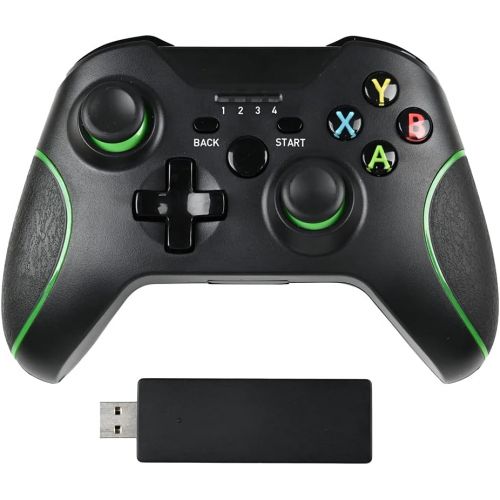  [아마존베스트]Xbox One Wireless Controller, Zamia Game Controller Gamepad 2.4GHZ Game Controller Compatible with Xbox One/One S/One X/One Series X/S /Elite/PC Windows 7/8/10 with Built-in Dual V