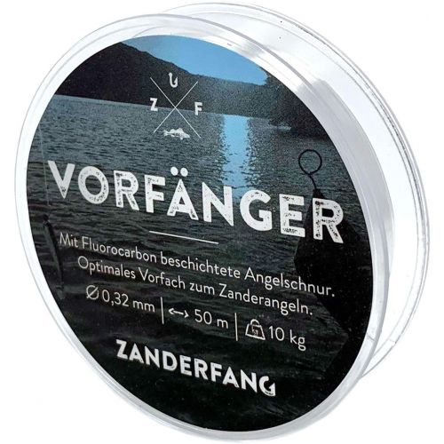  [아마존베스트]Zanderfang Zander Leader Fluorocarbon Primer 0.32 mm 50 m