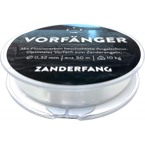  [아마존베스트]Zanderfang Zander Leader Fluorocarbon Primer 0.32 mm 50 m