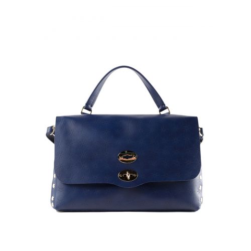  Zanellato Blue Astro Postina medium bag