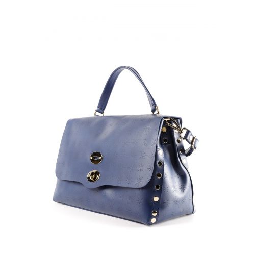  Zanellato Blue Astro Postina medium bag