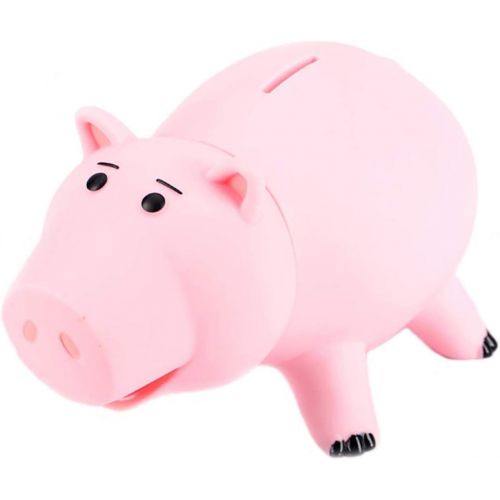  [아마존베스트]Zaring Cute Pink Pig Money Box Plastic Piggy Bank for Kids Birthday Gift Without Box