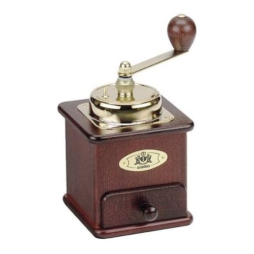  Zassenhaus Mahogany Closed-Hopper Coffee Mill Model 151MA