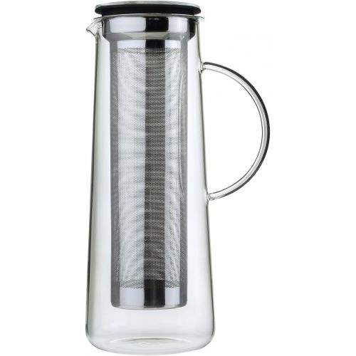  Zassenhaus M045017 Hot & Cold Brew Infuser, 3.75 Diameter x 9.5, Silver