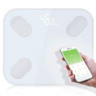 Zconmotarich Bluetooth Body Fat Scale, Smart Electronic LED Digital Display, Weight Bathroom...