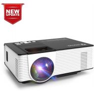 [아마존 핫딜] [아마존핫딜]Zeacool Video Projector, Newest Upgrade 2200 Lumens LED Portable Home Theater Projector with 1080P Support, Compatible with Fire TV Stick, PS4, Smart Phone, PC & More for Movies, T