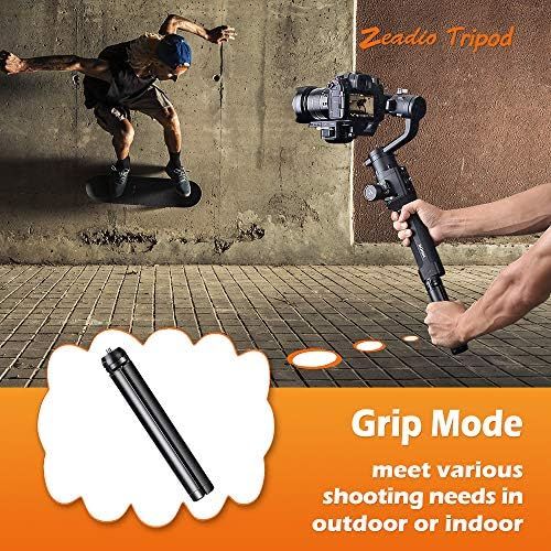  [아마존베스트]Zeadio Metal Mini Tripod, Desktop Tabletop Tripod for Smooth 4, Crane Plus, Crane 2, Osmo Mobile, Ronins, Vimble 2, Gimble Grip Stabiliser and All Cameras